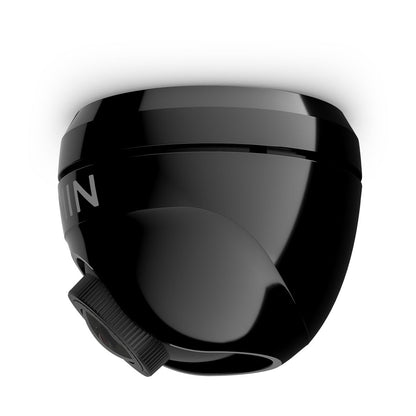 Black dome security camera (slightly different lens or angle)