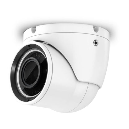 White turret camera (IR lens exposed)