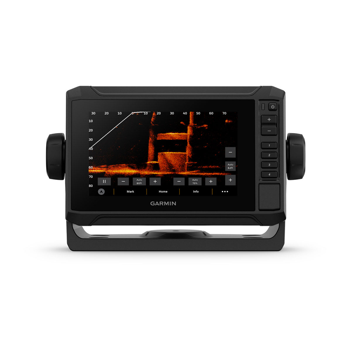 ECHOMAP™ UHD2 6" sv Chartplotters 64sv without Transducer; includes Garmin Navionics+ U.S. Coastal & Great Lakes Mapping