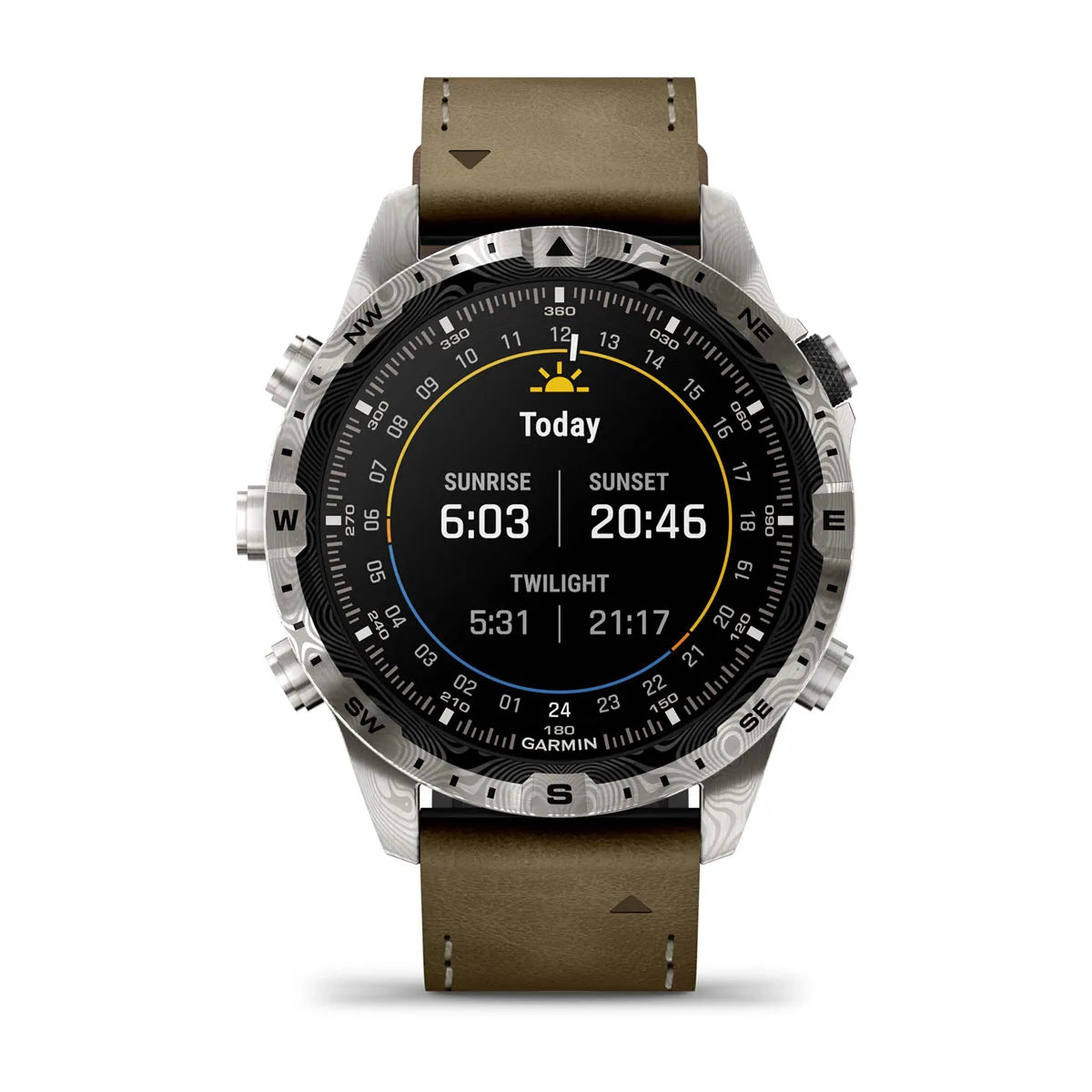 Garmin MARQ® Adventurer (Gen 2) - Damascus Steel Edition Modern Tool Watch