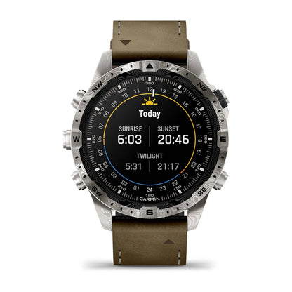 Garmin MARQ® Adventurer (Gen 2) - Damascus Steel Edition Modern Tool Watch