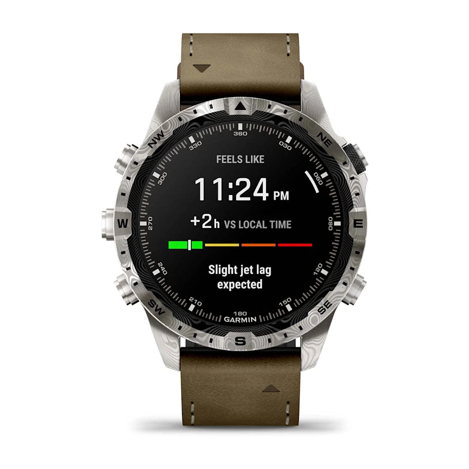 Garmin MARQ® Adventurer (Gen 2) - Damascus Steel Edition Modern Tool Watch