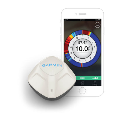 Garmin temperature sensor device with smartphone