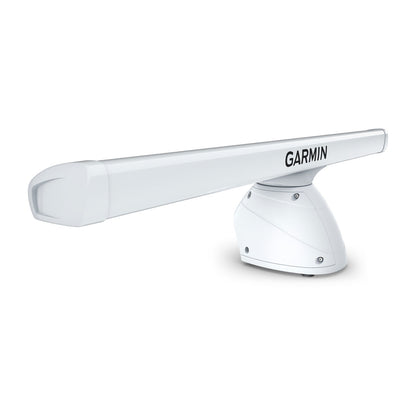 White Garmin antenna on a white background