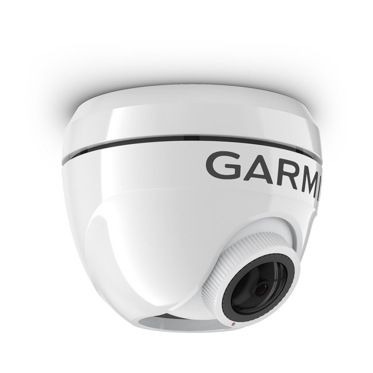 White dome camera (angled lens or different lens style)
