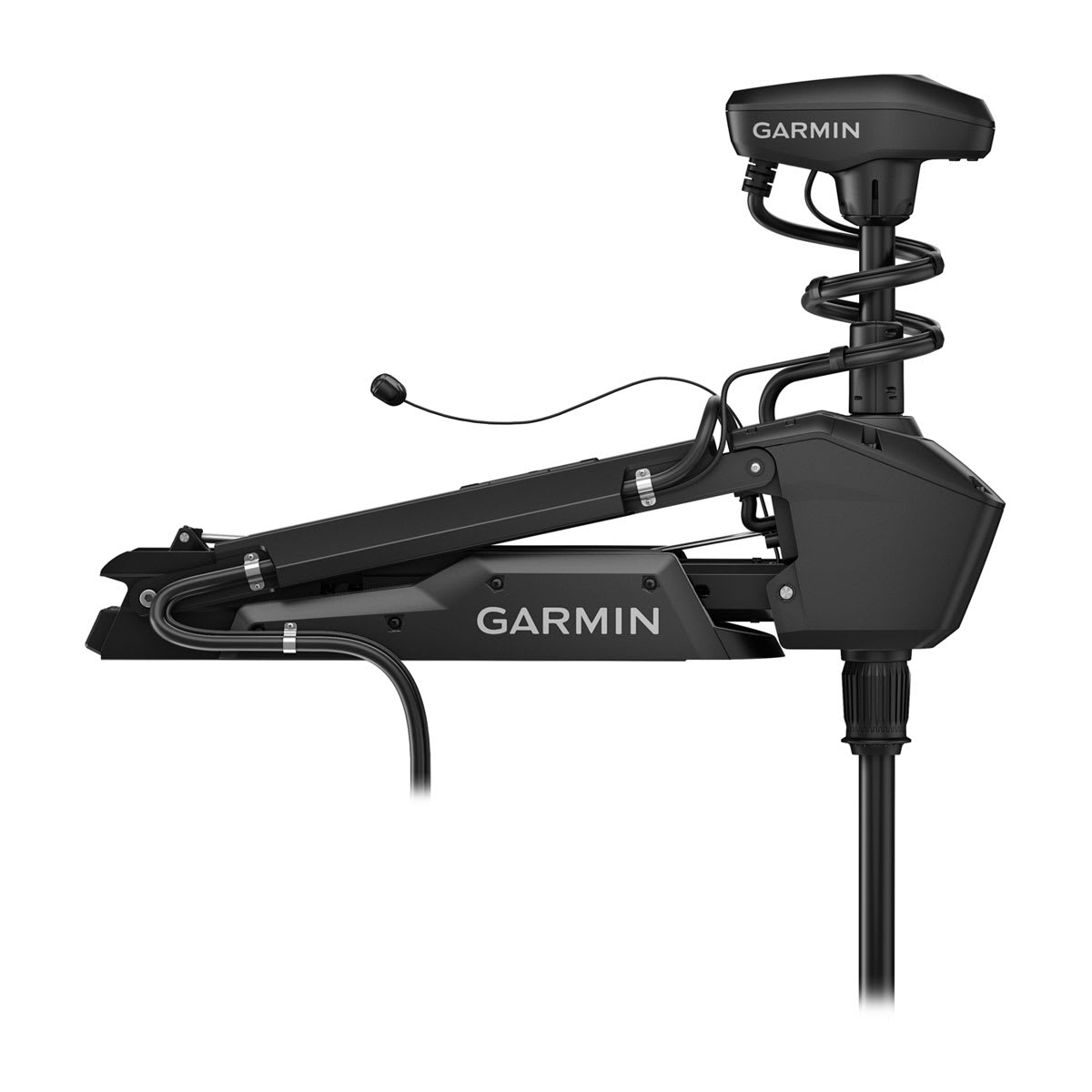 Force® Pro Trolling Motor Black 57" Trolling Motor with Built-In GT56UHD-TR Transducer