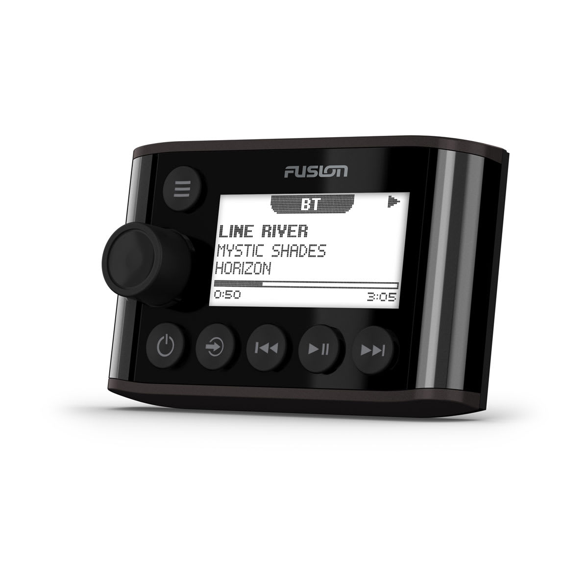Fusion® MS-NRX300 Black Marine Wired Remote with Connectivity to the NMEA 2000® Network