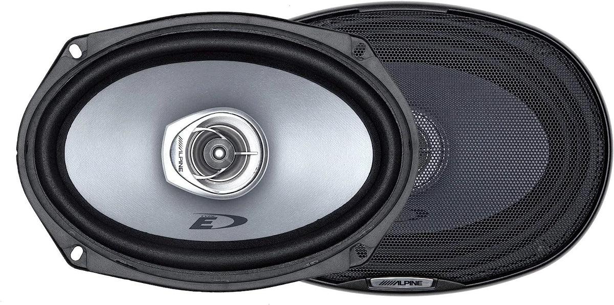 Alpine SXE-6925S 280W 6x9" 2-Way Type-E Series Coaxial Speakers (Pair)