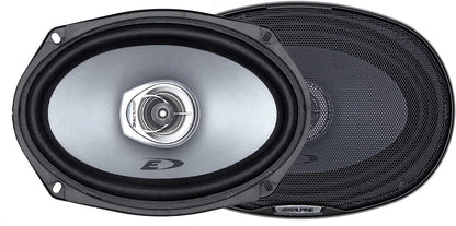 Alpine SXE-6925S 280W 6x9" 2-Way Type-E Series Coaxial Speakers (Pair)