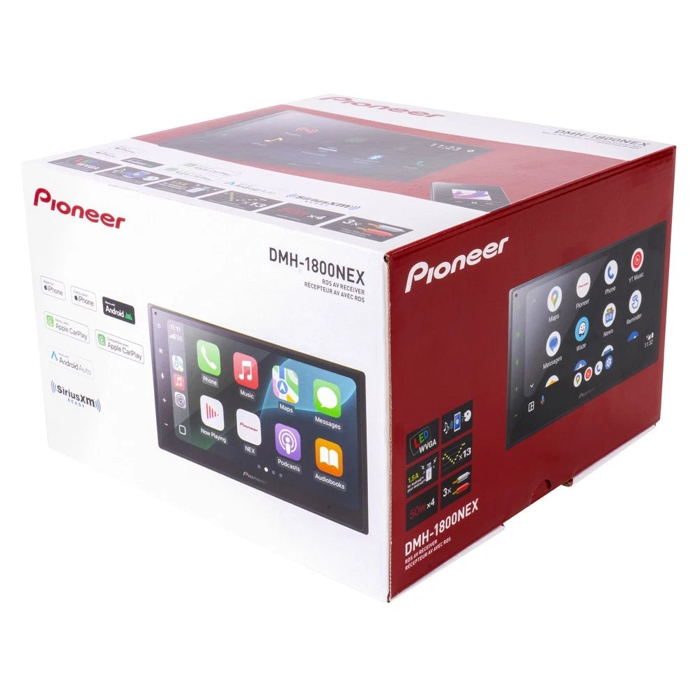 Pioneer DMH-1800NEX 6.8" CarPlay & Android Auto Digital Receiver Double-Din