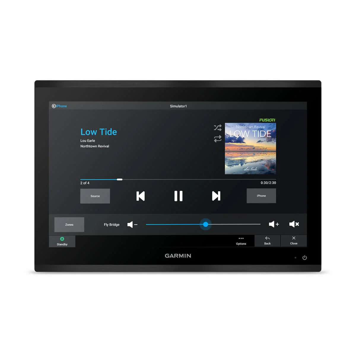 Garmin marine multimedia display 