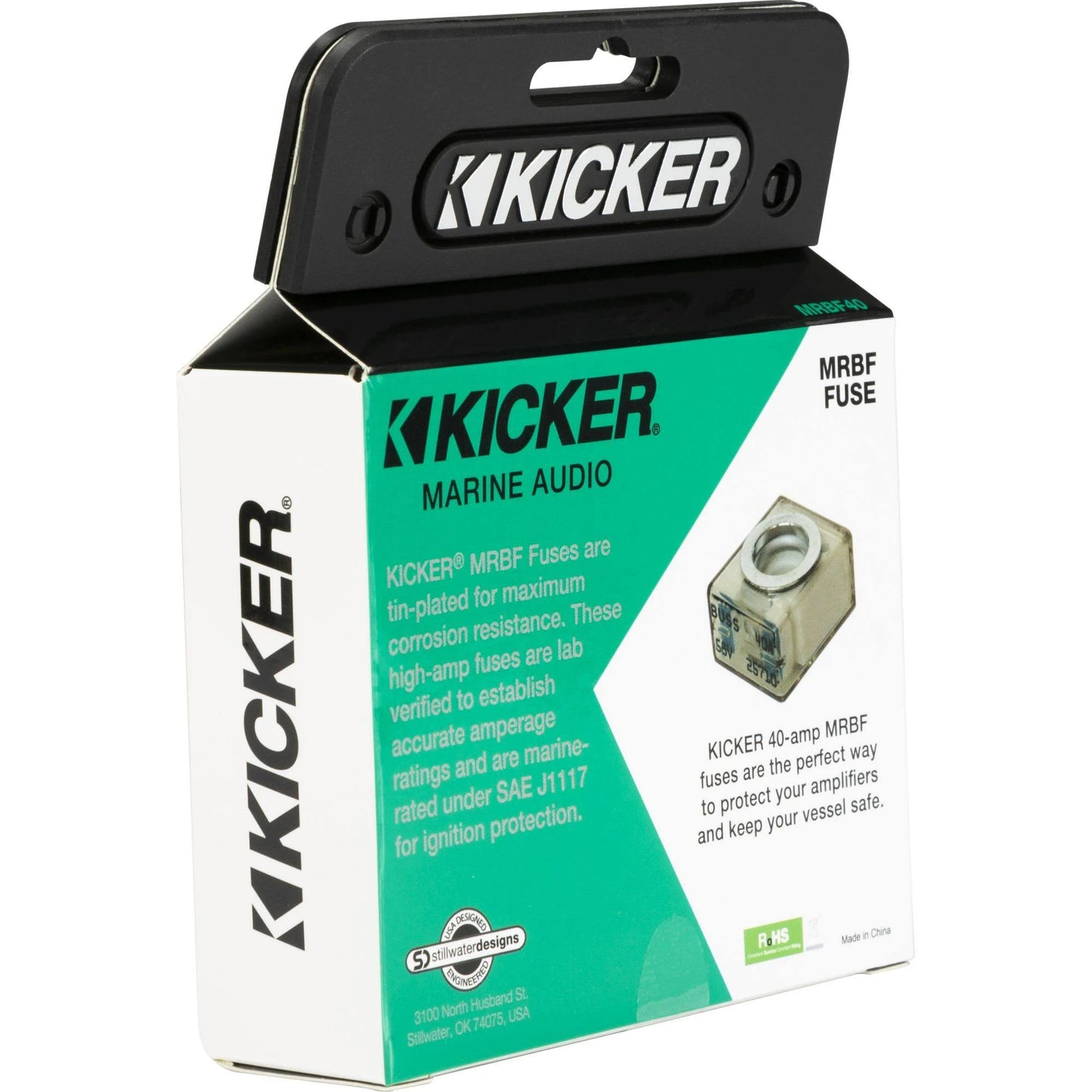 Kicker 47MRBF40 Marine-Grade Ignition-Protected MRBF Fuse (40-amp)