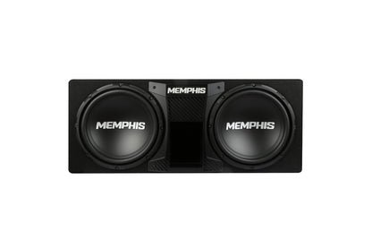 Memphis Audio SRXE12DP Dual 12 Inch Ported Subwoofer Bass Package