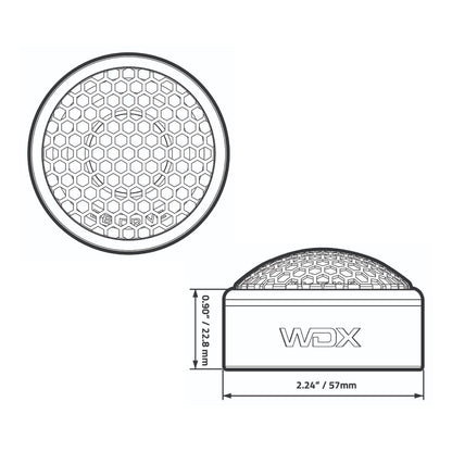 DB Drive WDX1TW-MOTO : 1 in. Aluminum Dome High Efficiency Tweeters