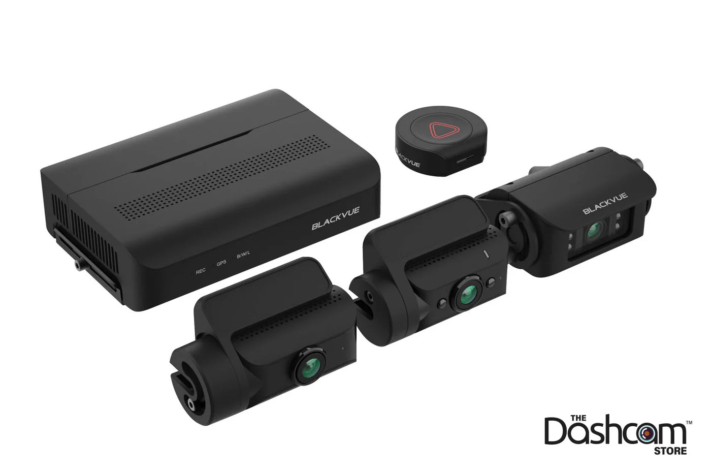 BlackVue DR770X-BOX-TRUCK 3-Channel Full HD Dash Cam For Front-Exterior Rear-Interior