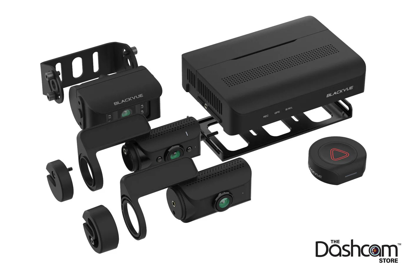 BlackVue DR770X-BOX-TRUCK 3-Channel Full HD Dash Cam For Front-Exterior Rear-Interior