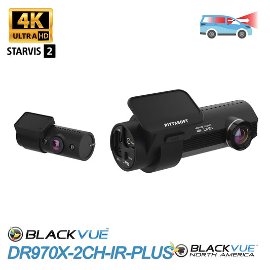 BlackVue DR970X-2CH-IR-PLUS 4K Cloud Connected Dash Cam