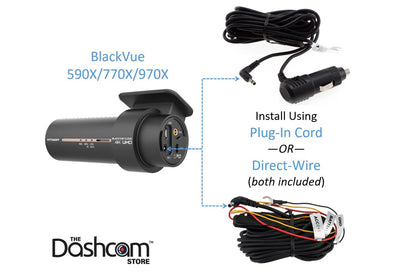 BlackVue DR970X-2CH-LTE-PLUS Dual Lens 4K GPS WiFi Dash Cam w/ Built-In 4G-LTE For Front/Rear