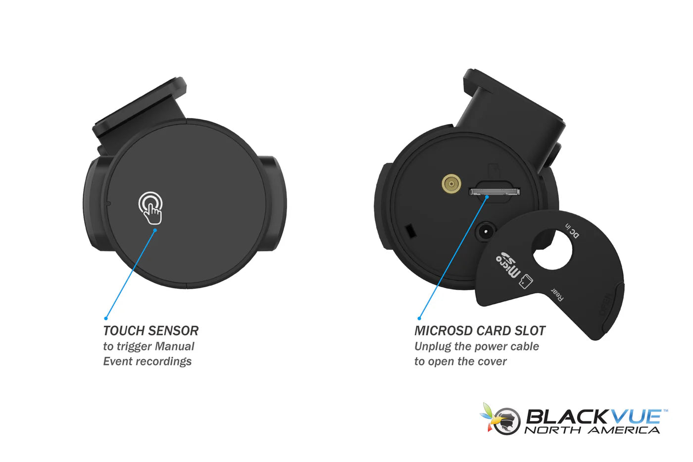 BlackVue DR970X-2CH-LTE-PLUS Dual Lens 4K GPS WiFi Dash Cam w/ Built-In 4G-LTE For Front/Rear