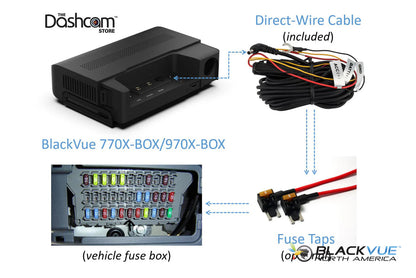 BlackVue DR970X-BOX IR PLUS 2-Channel 4K Dash Cam For Front+Interior