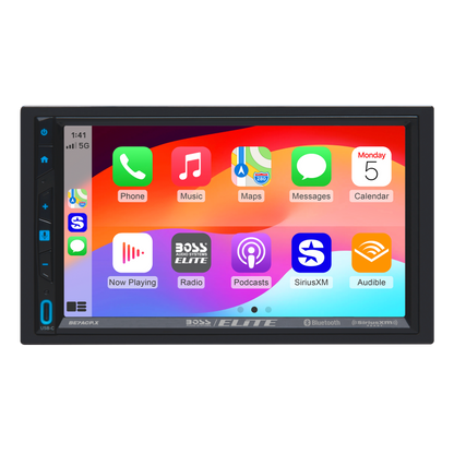 Boss Elite 7" Capacitive Touchscreen Car Stereo with Apple CarPlay & Android Auto