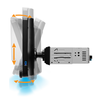 AUTOMOTIVE BE14ACP.WXC 14-inch Wireless Apple CarPlay Android Auto Single-DIN Receiver